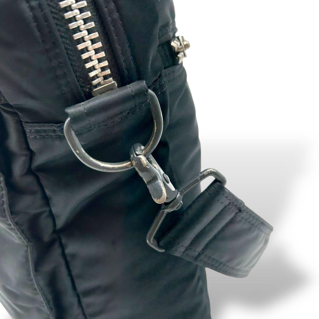 【美品】ポーター タンカー ブリーフケース 2way ナイロン ブラック