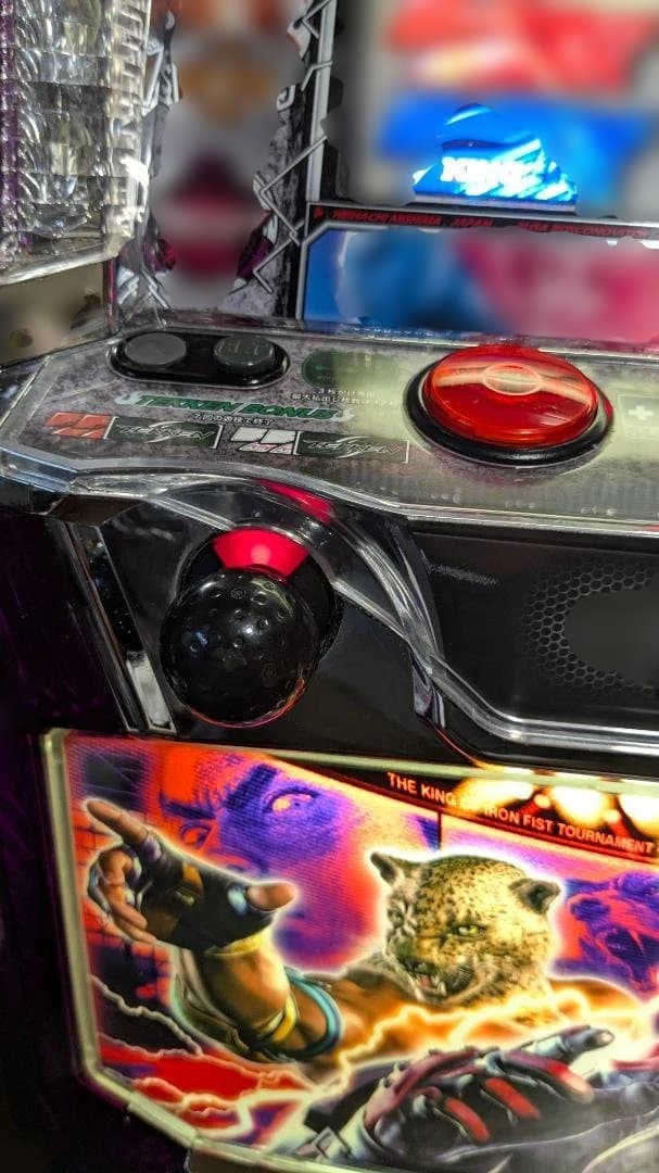 地域限定/送料無料【パチスロ実機】鉄拳2nd　不要機付き