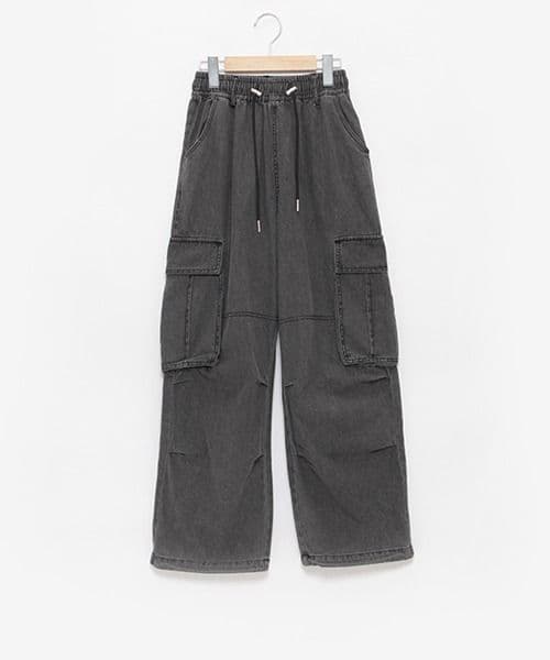 Uri☆新品 ラブトキシック☆接触冷感デニムカ－ゴパンツ 150