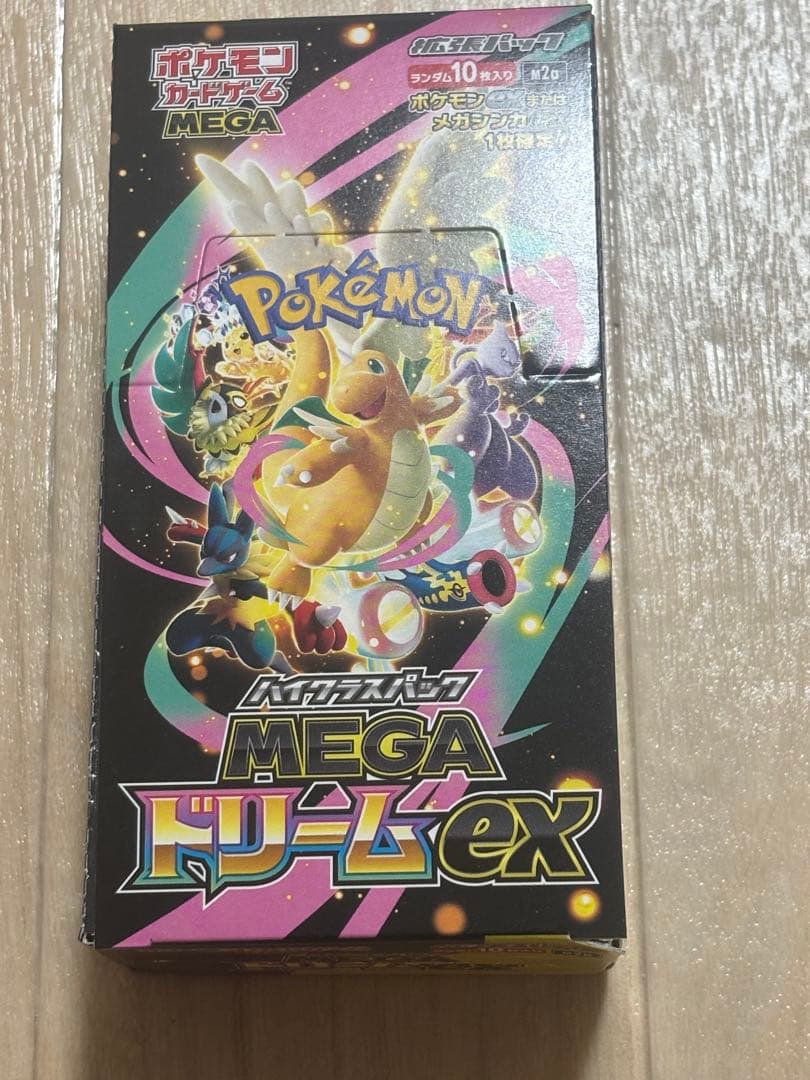 ポケモンカード　MEGAドリームex 1boxシュリンクなし