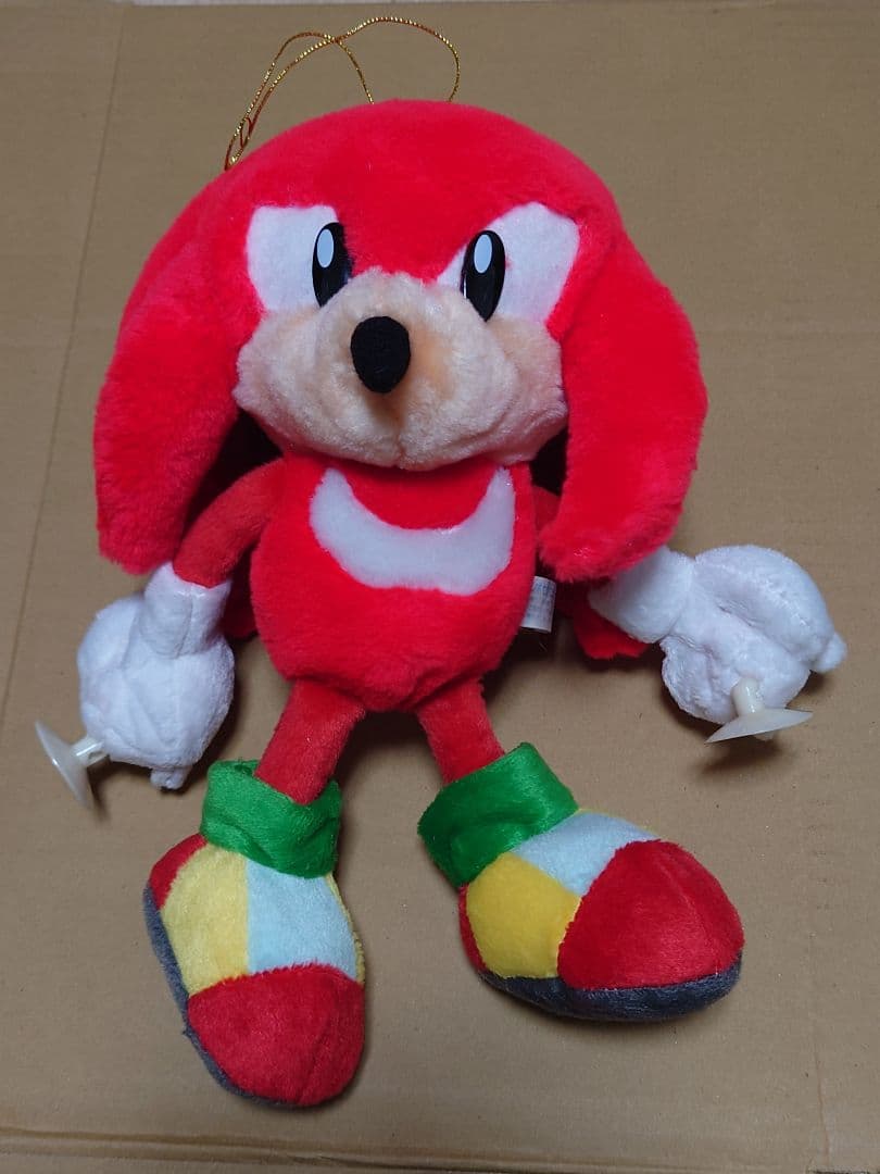 ソニック　ジャンボセガソニックぬいぐるみ　ナックルズ　1995年