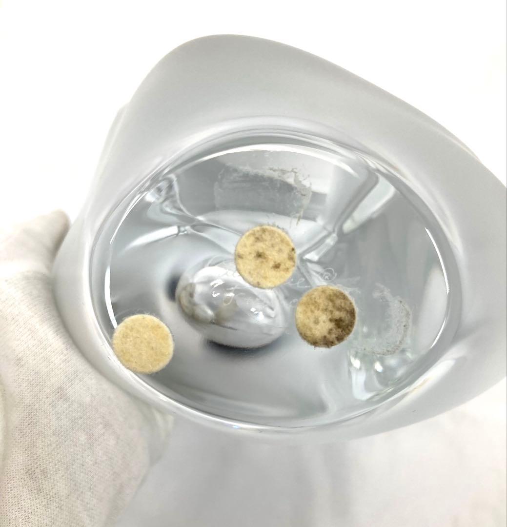 1182N9パ LALIQUE ラリック 白鳥モチーフ 花瓶 花びん