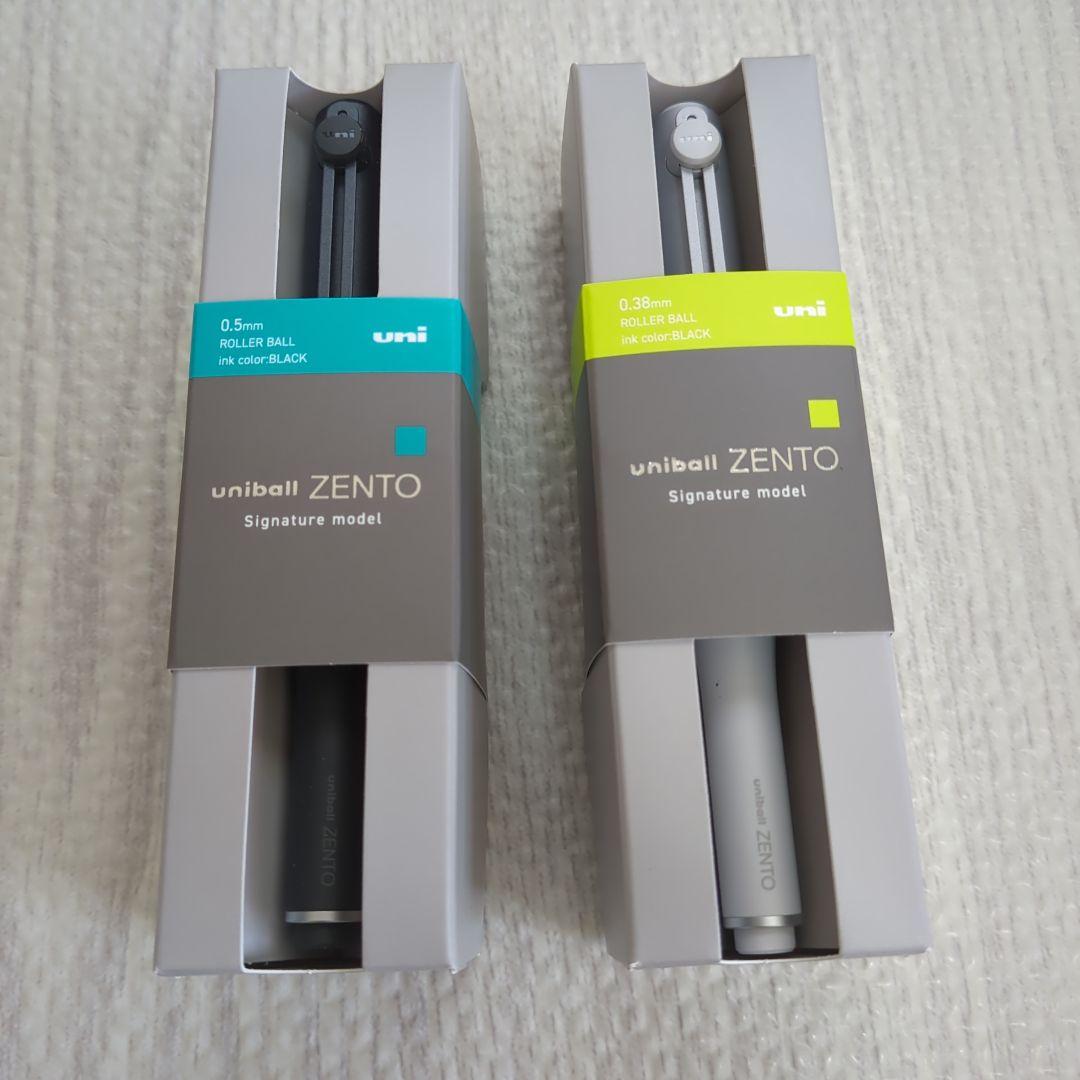 ユニボール zento ゼント シグニチャーモデル ブラック ホワイト 新品