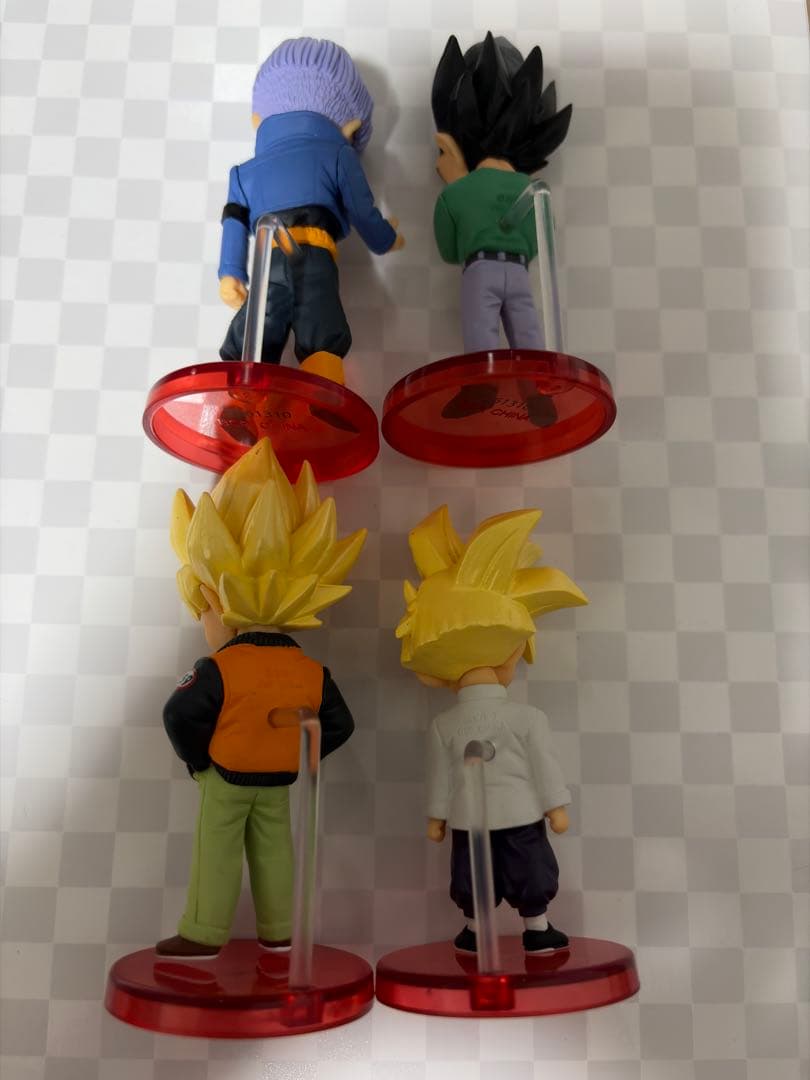 ワーコレ　ドラゴンボール Z 孫悟飯 孫悟飯 ベジータ　トランクス　4体セット