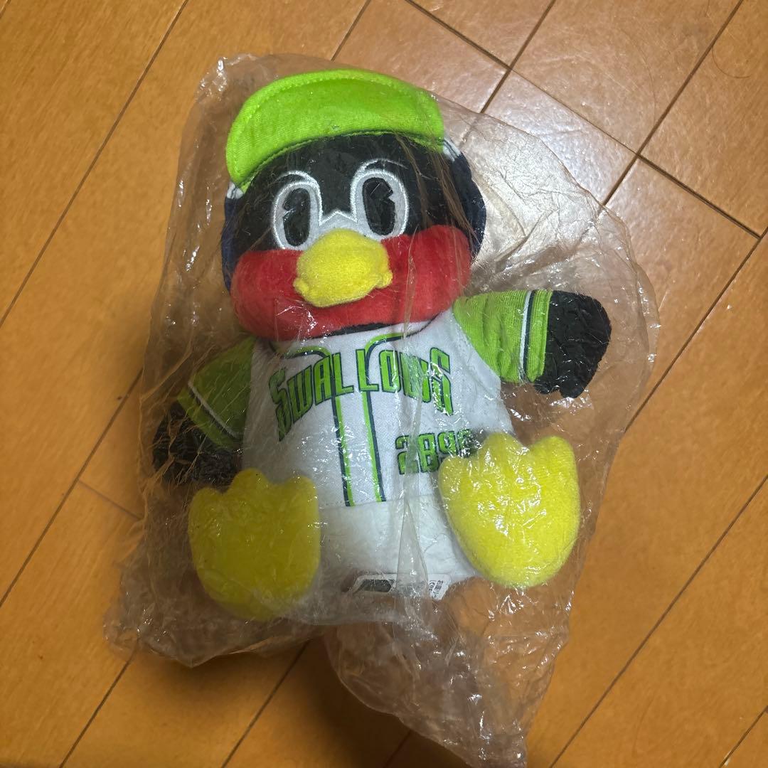 お座りつば九郎 CREWユニフォーム つば九郎 ぬいぐるみ