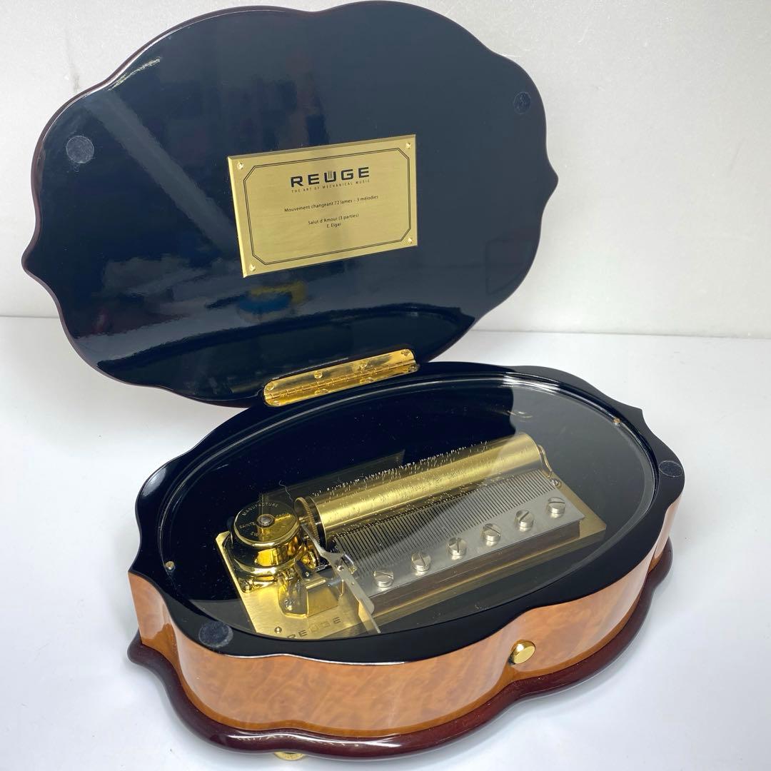 リュージュ　メカニカル　72弁　3パート　シリンダー式　オルゴール　トサカ