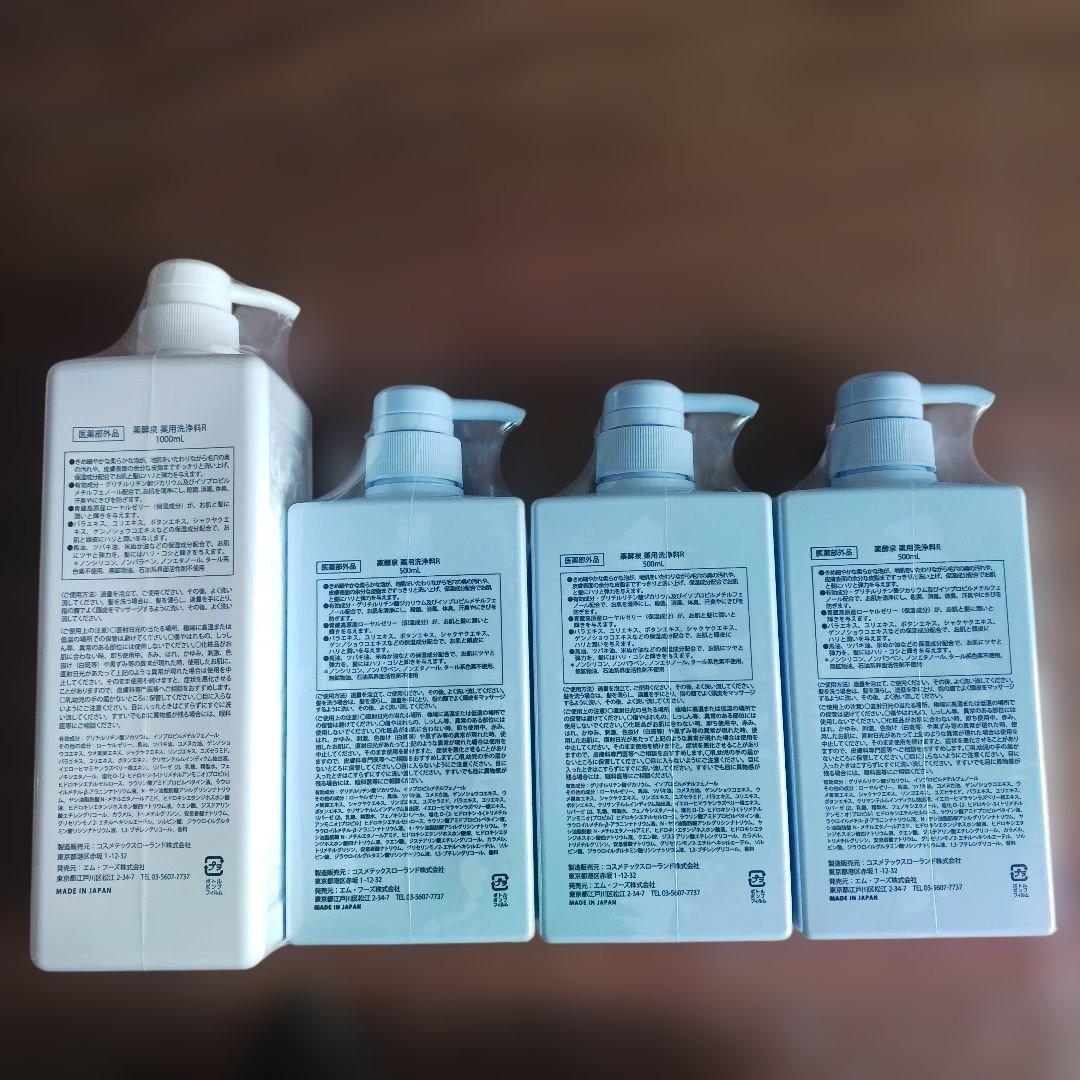 酵泉全身洗浄料 500mL x 3本1000ml×1本