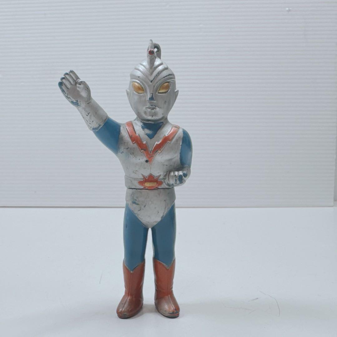 k1407 ポピー製　ペンダントソフビ　珍品　流星人間ゾーン　当時物