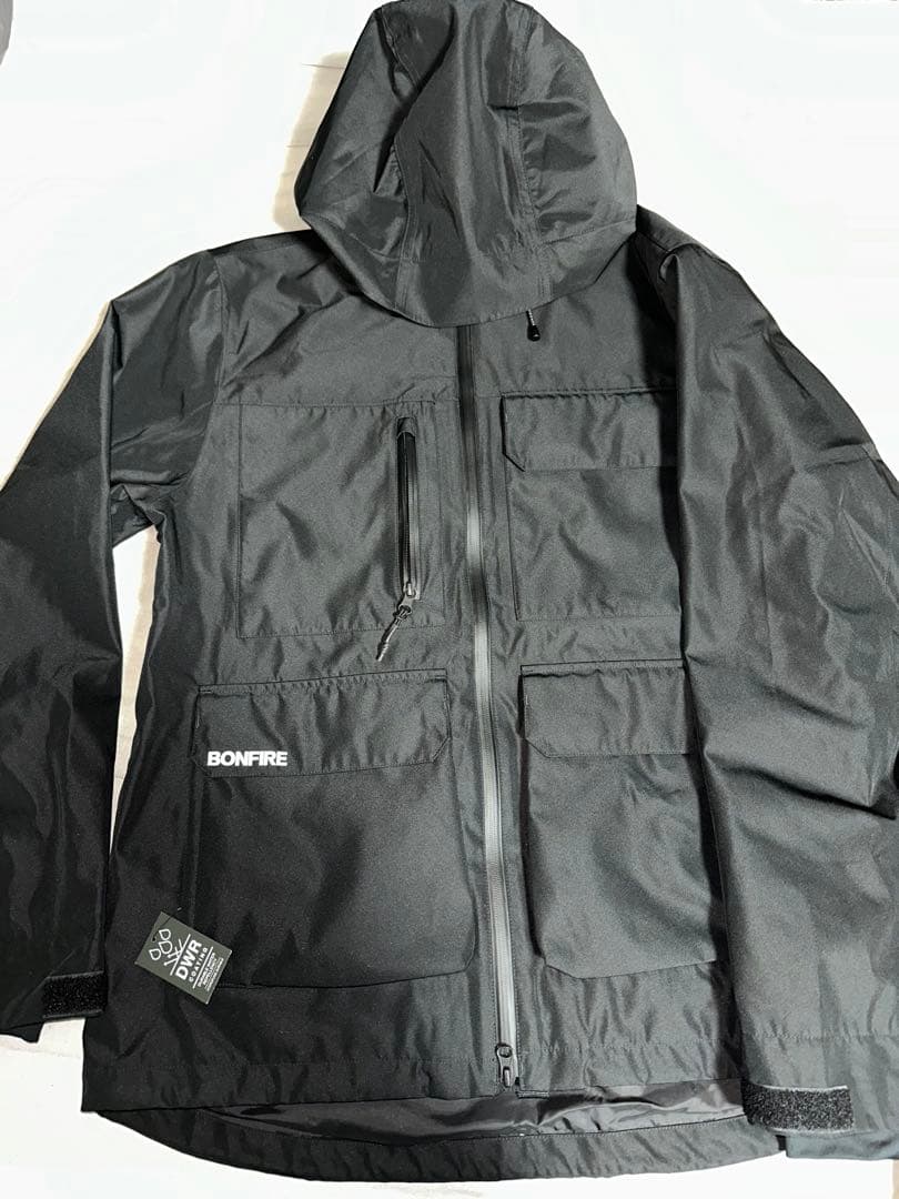 bonfire スキーウェア上下セット黒 ⚠️限定割引中⚠️