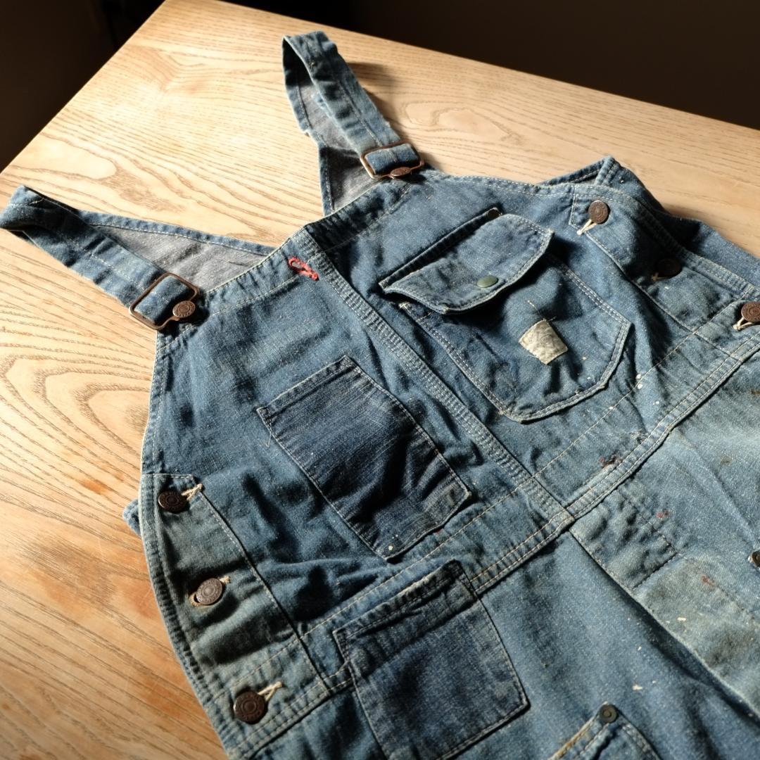 ANACHRONORMアナクロノーム リメイク ダメージ オーバーオール メンズ