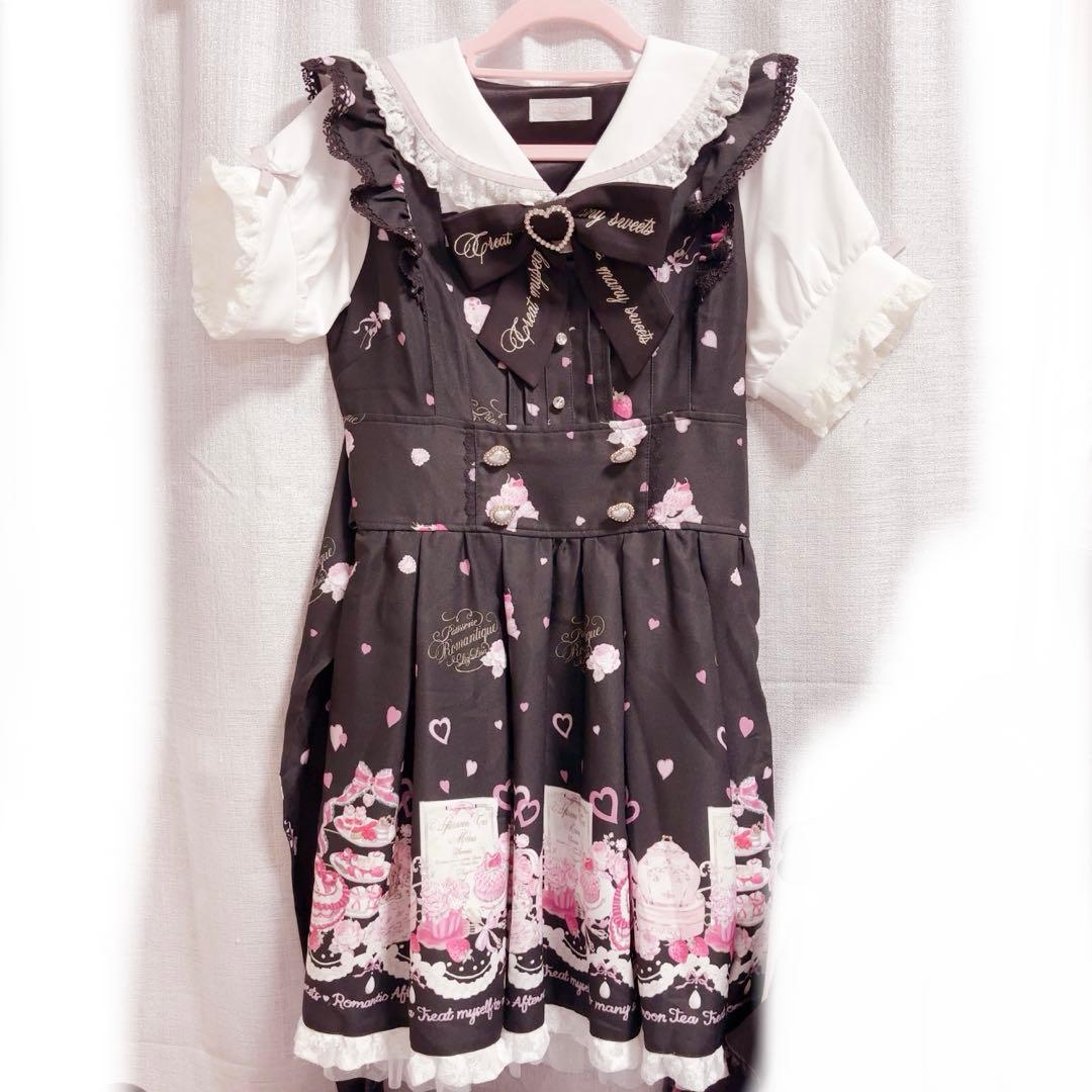 LIZLISA ワンピース 黒 size0