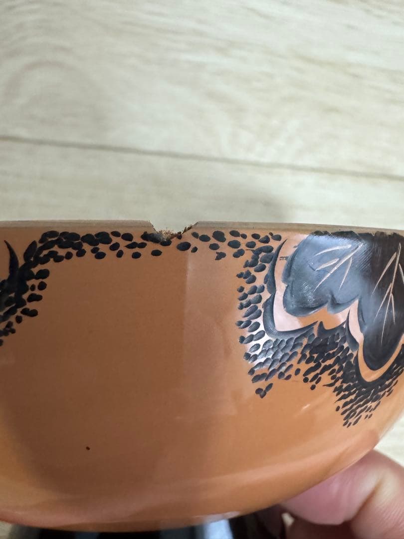 輪島塗吸物椀　5つセット　高級椀　菊