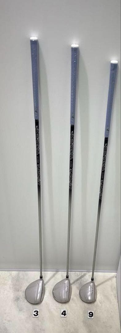 新品ゼクシオ12 MP1200L ホワイトレディース 3W 4W 9W 3本