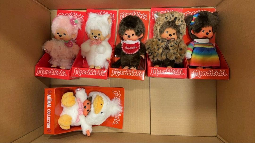 【にゃんにゃん專用】EU限定モンチッチ ぬいぐるみ6点セット