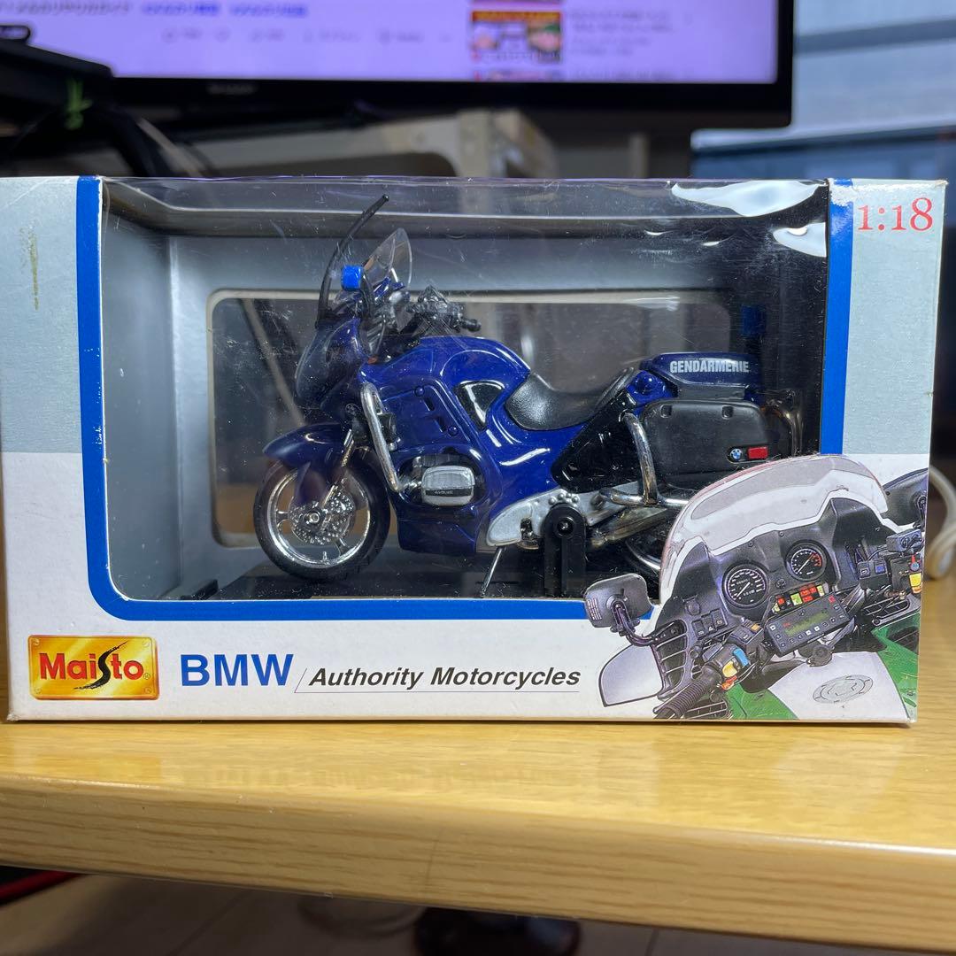ミニカー Maisto  Authority Motorcycles 1:18