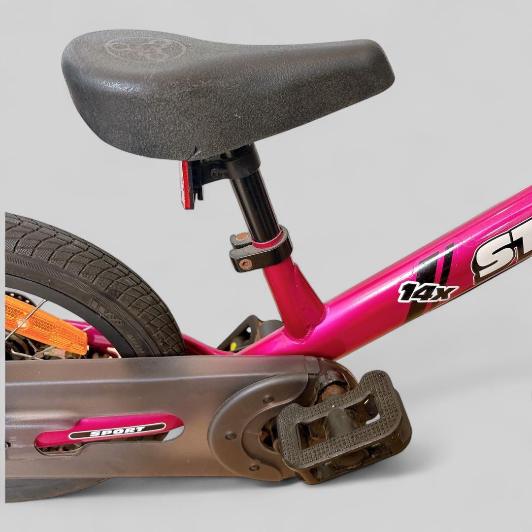 ストライダー 14x STRIDER 自転車 キッズ フューシャピンク