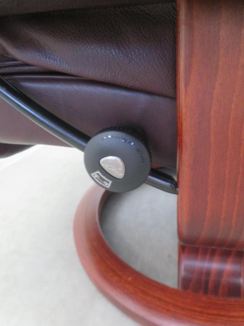 美品■ノルウェー■本革■エコーネス■ストレスレスチェア■レノ・M■リクライナー