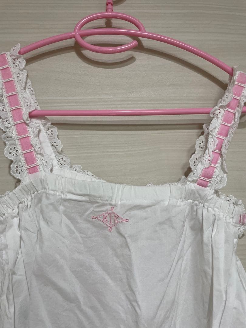 Katie キャミソール　ビスチェ　ピンク