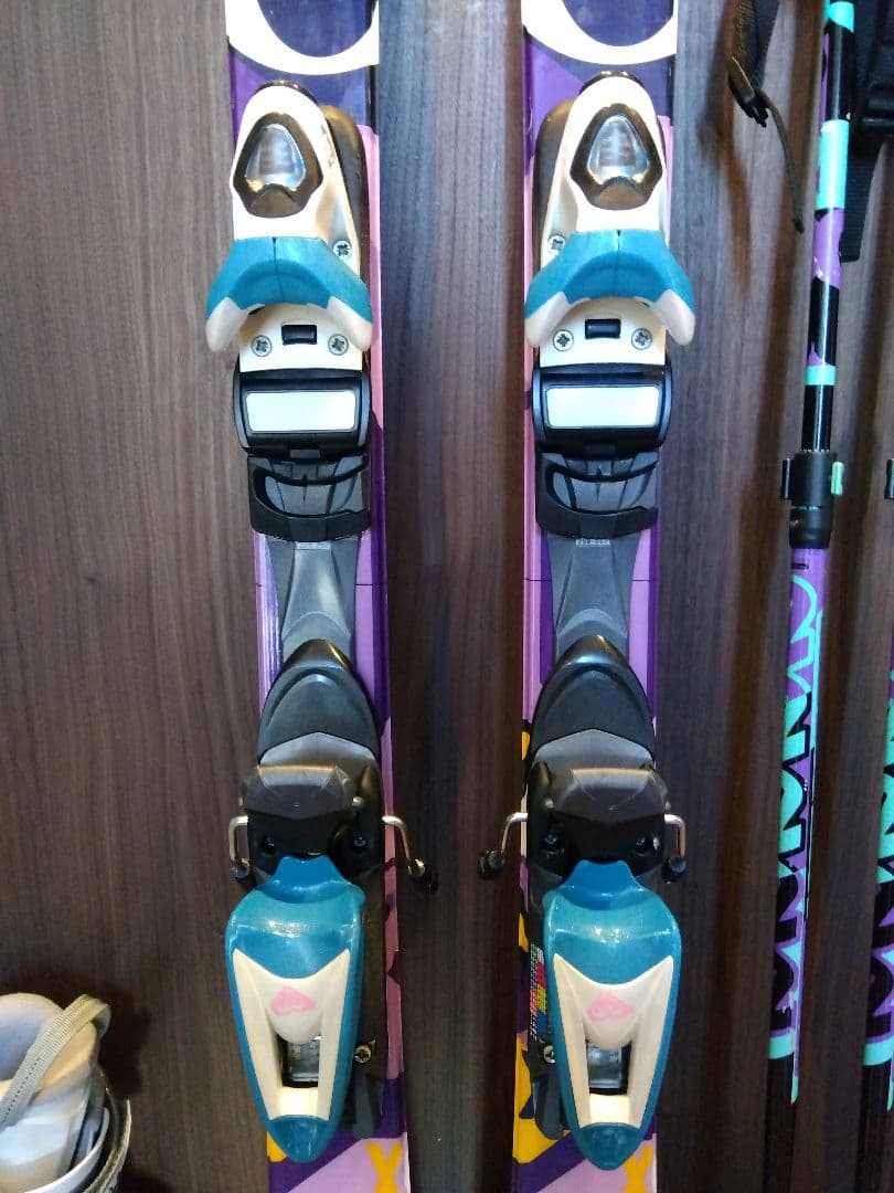 ♡女子に人気♡ROXY/学生・レディース用/スキーセット/メンテ・WAX済✔