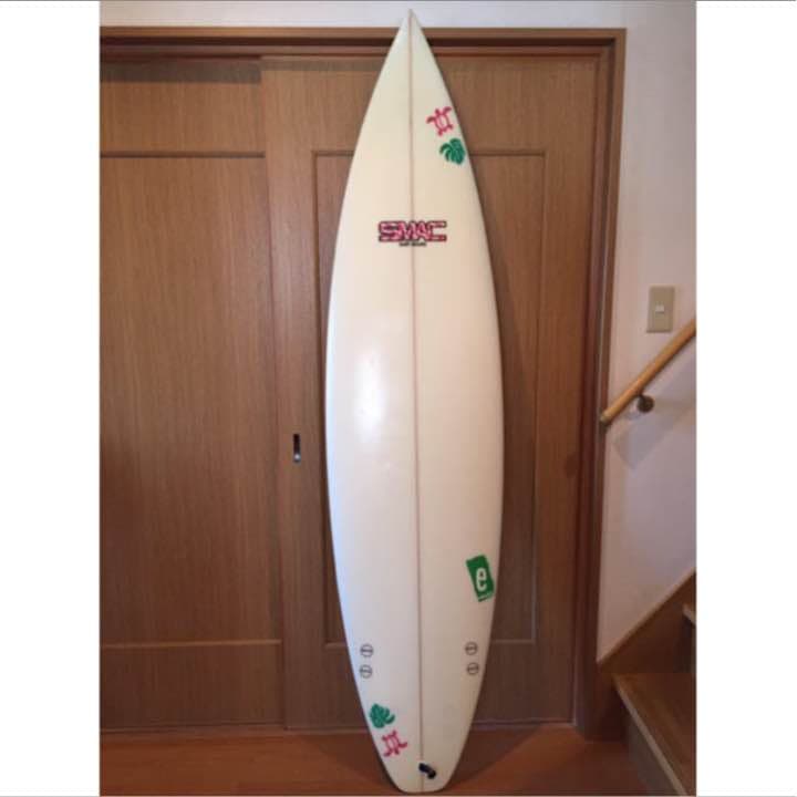 中古 SMAC surfboard 長さ6.6