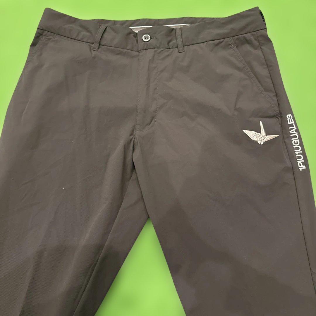 1PIU1UGUALE3 ゴルフパンツ ブラック