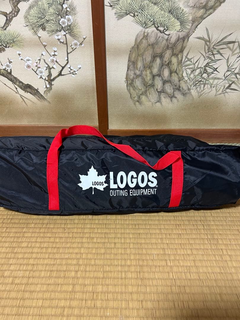 【未使用品】ロゴス Black UVスクリーンシェードM-AL