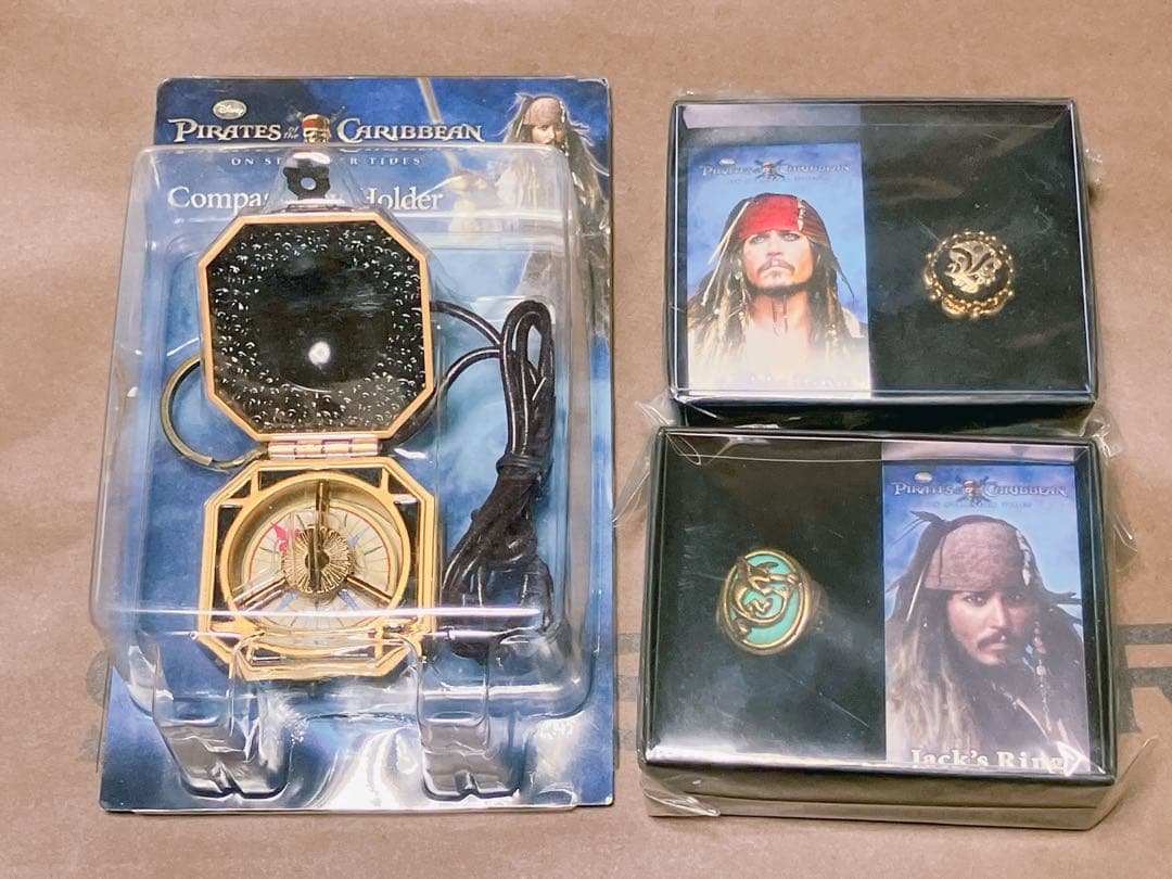 Pirates of the Caribbeanジャックスパロウ コンパス 指輪