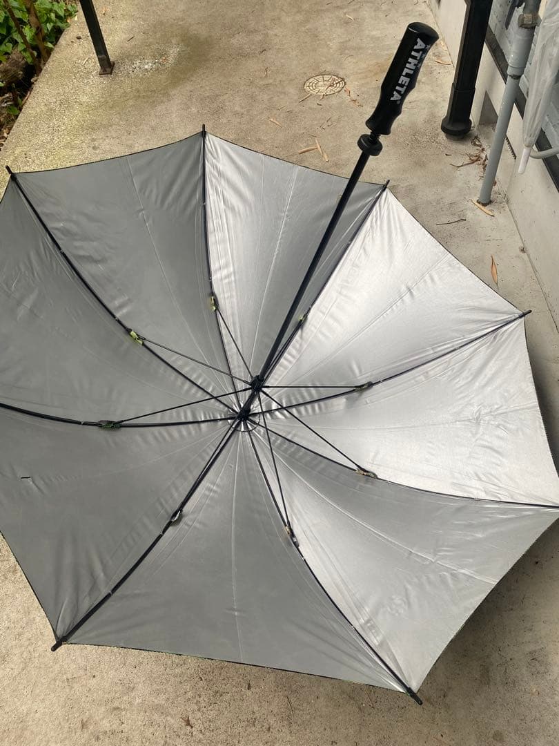 ATHLETA迷彩柄の日傘とLS日傘セット