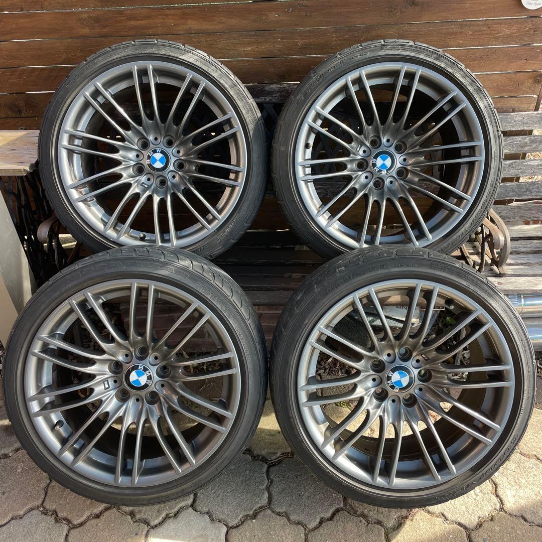  E92 M3 純正ホイール　18インチ タイヤ付 4本　希少m3