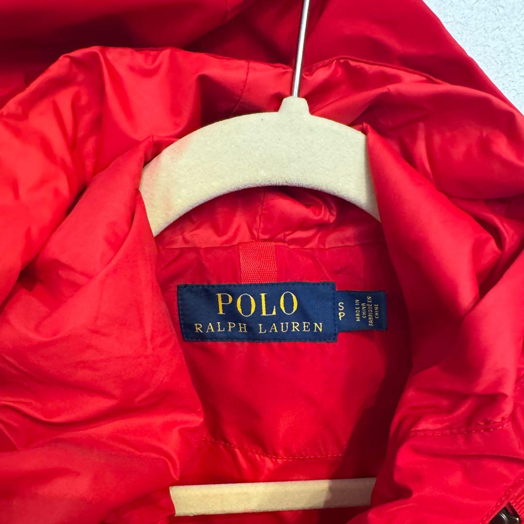 POLOラルフローレン ナイロンジャケット（RED）