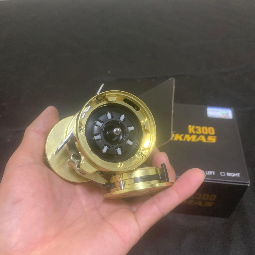 KORKMAS K300 ベイトリール ゴールド