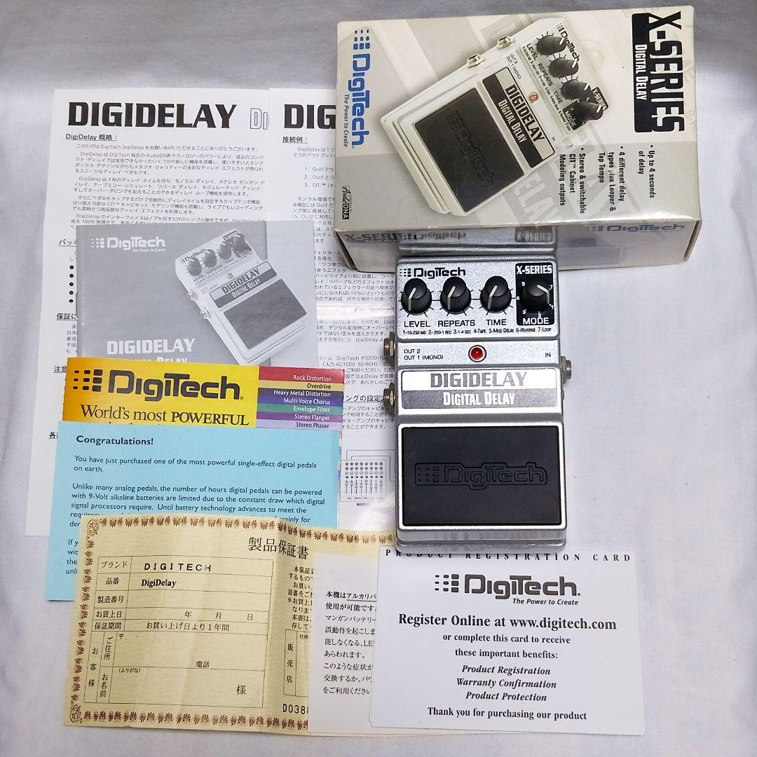 DIGITECH XDD DIGIDELAY デジテック ディレイ 美品