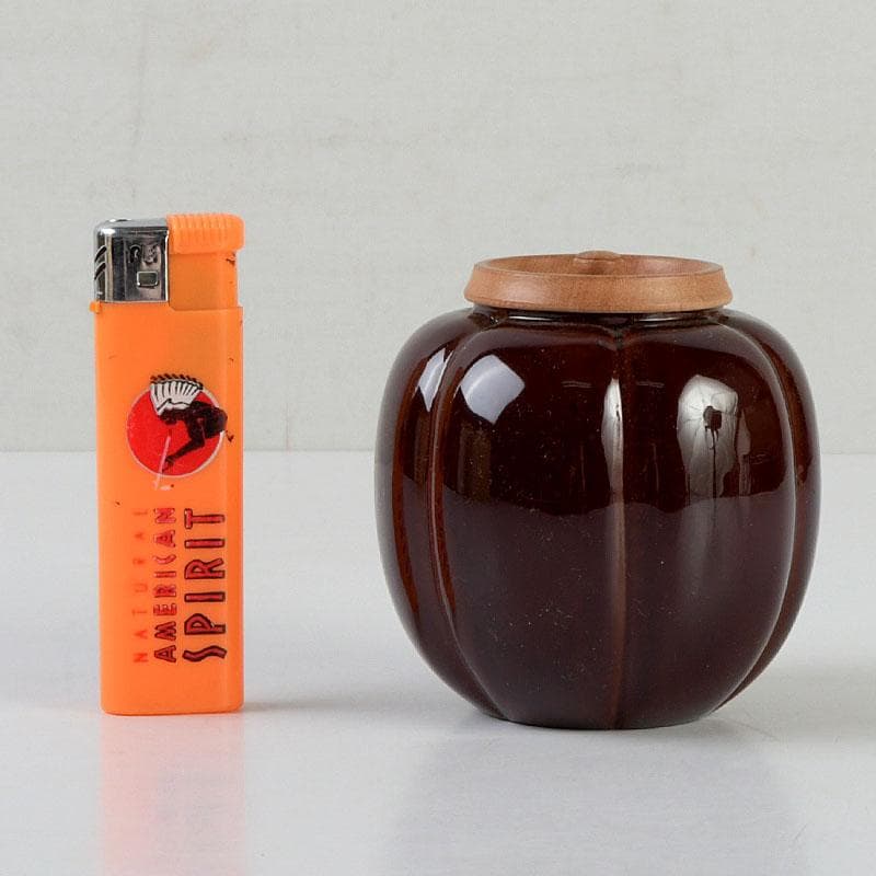 茶道具　久世宗春作　阿古陀茶器　共箱　V　9749