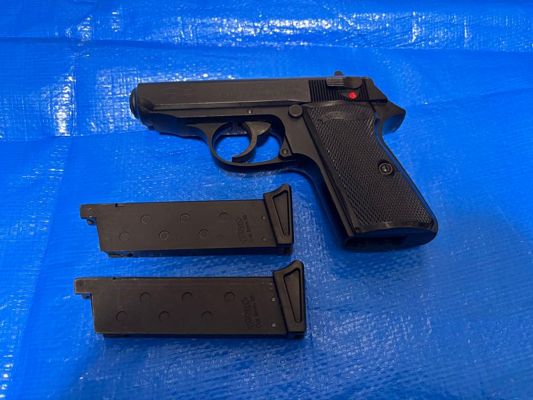 【マルゼン】ワルサーPPK/S GBB＋スペアマガジン1本