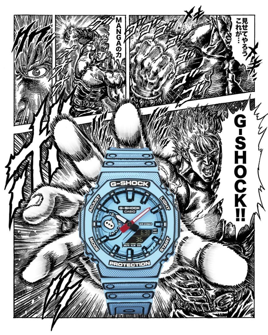 ⭐︎新品未使用⭐︎箱タグ付 G-SHOCK2点セットMANGA★漫画カシオーク