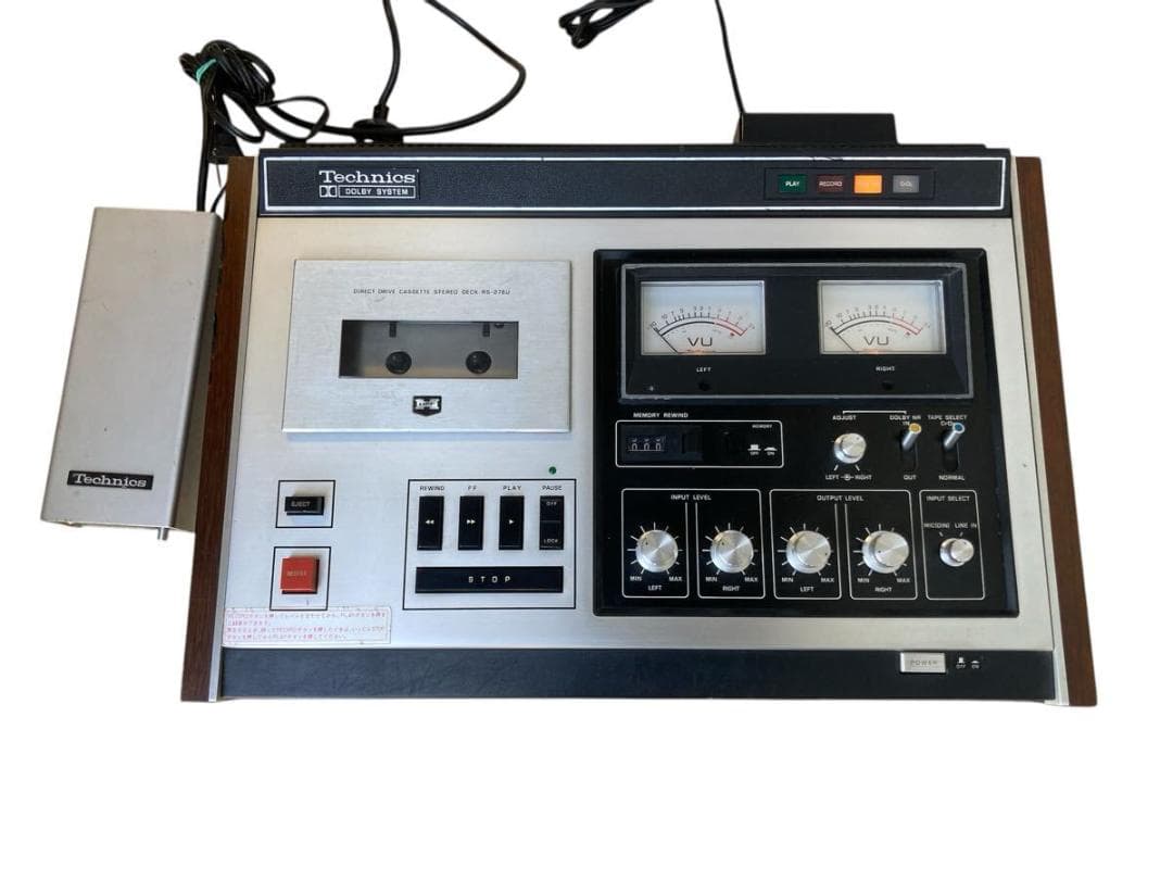 ジャンク Technics テクニクス カセットデッキ RS-276U