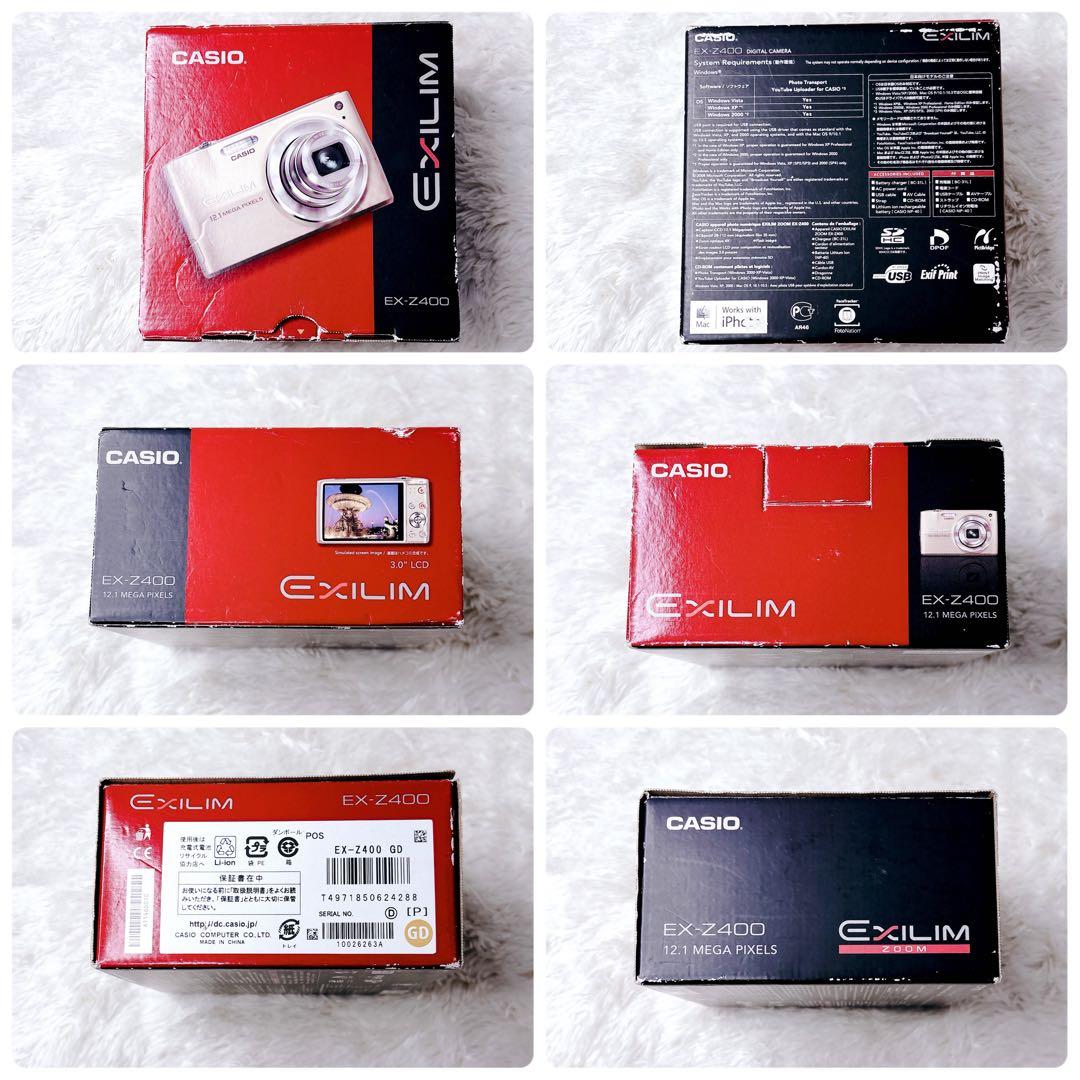 ✨美品✨CASIO EXILIM EX-Z400 ゴールド 動作品 箱付き