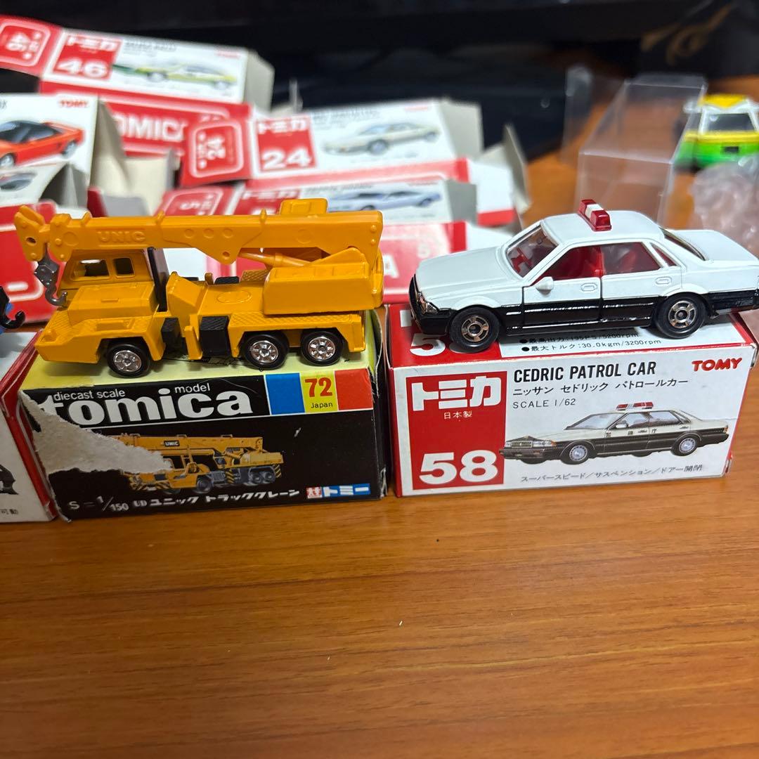 トミカ日本製箱ありまとめ売り16台＋空箱5台