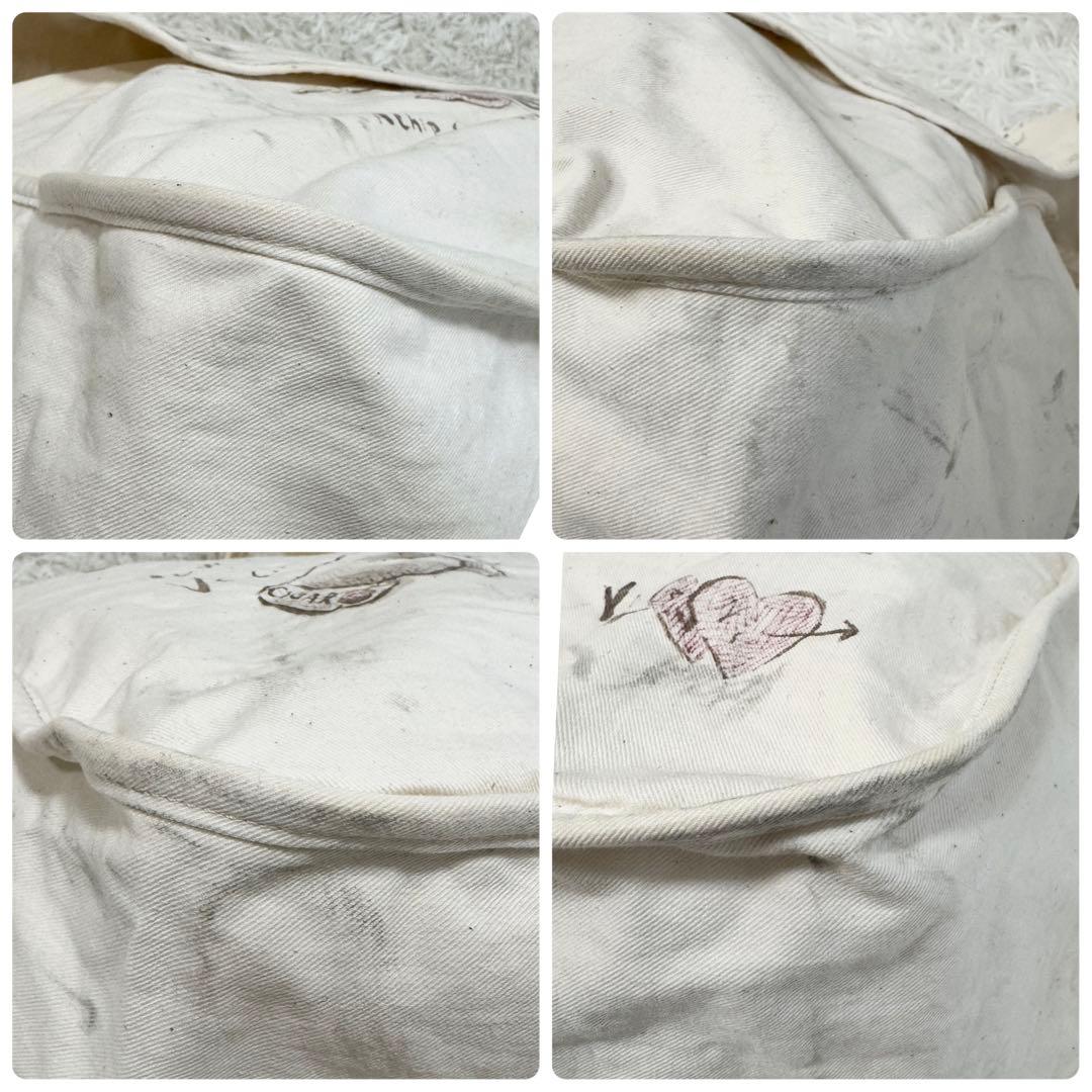 希少✨ グラッドハンド ハンドペイント ショルダーバッグ 大容量 A4可