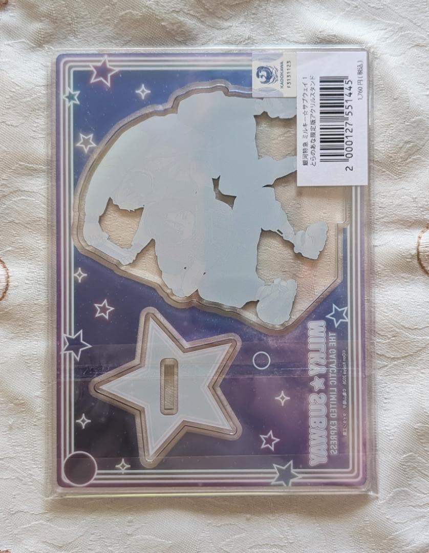 ミルキーサブウェイ1 特典 カート&マックス アクスタ 缶バッジ カード シール