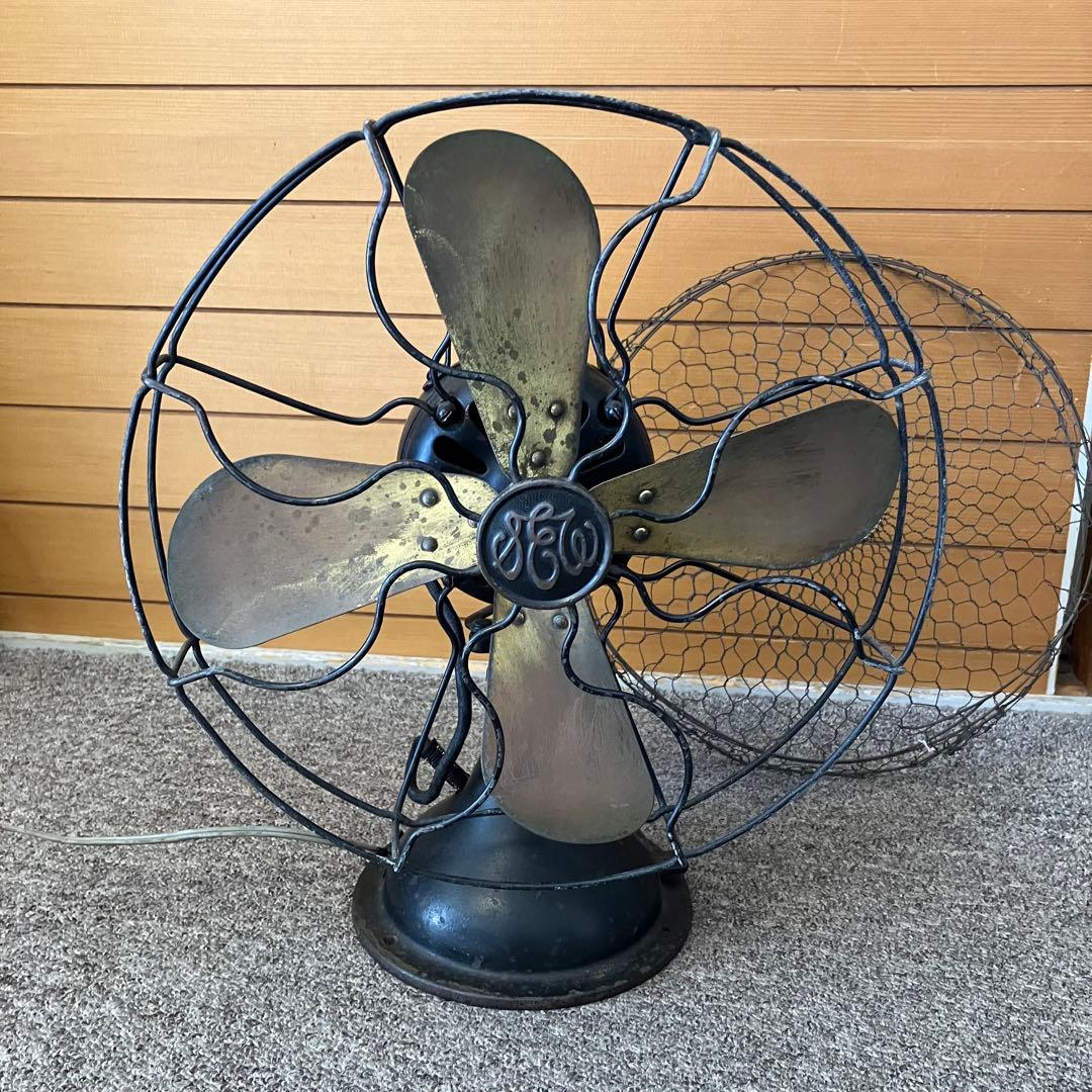 芝浦製作所扇風機【睡蓮?】Cat.No.7007