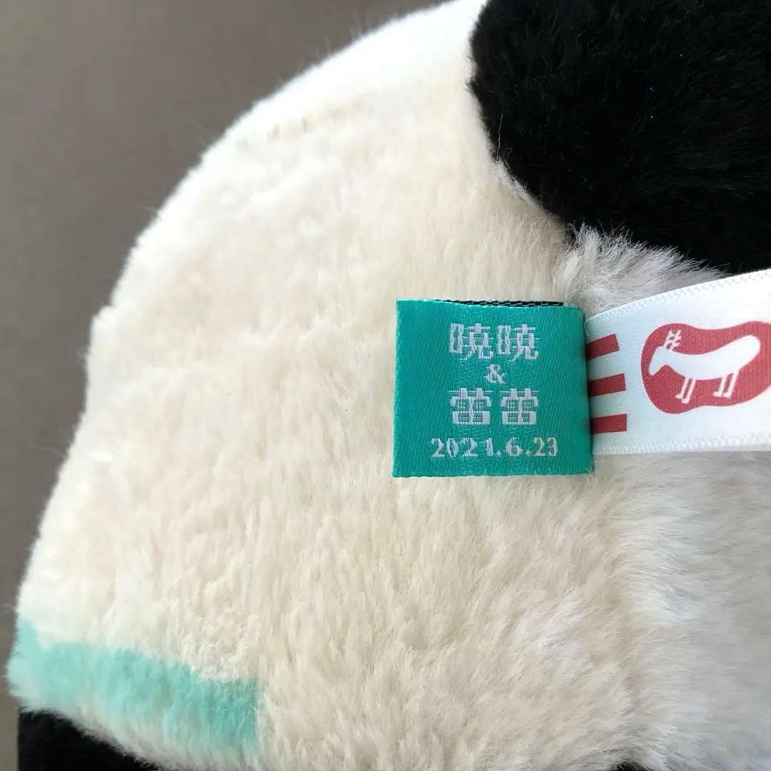 上野動物園　シャオシャオ　3歳記念ぬいぐるみ　双子　パンダ　生誕記念
