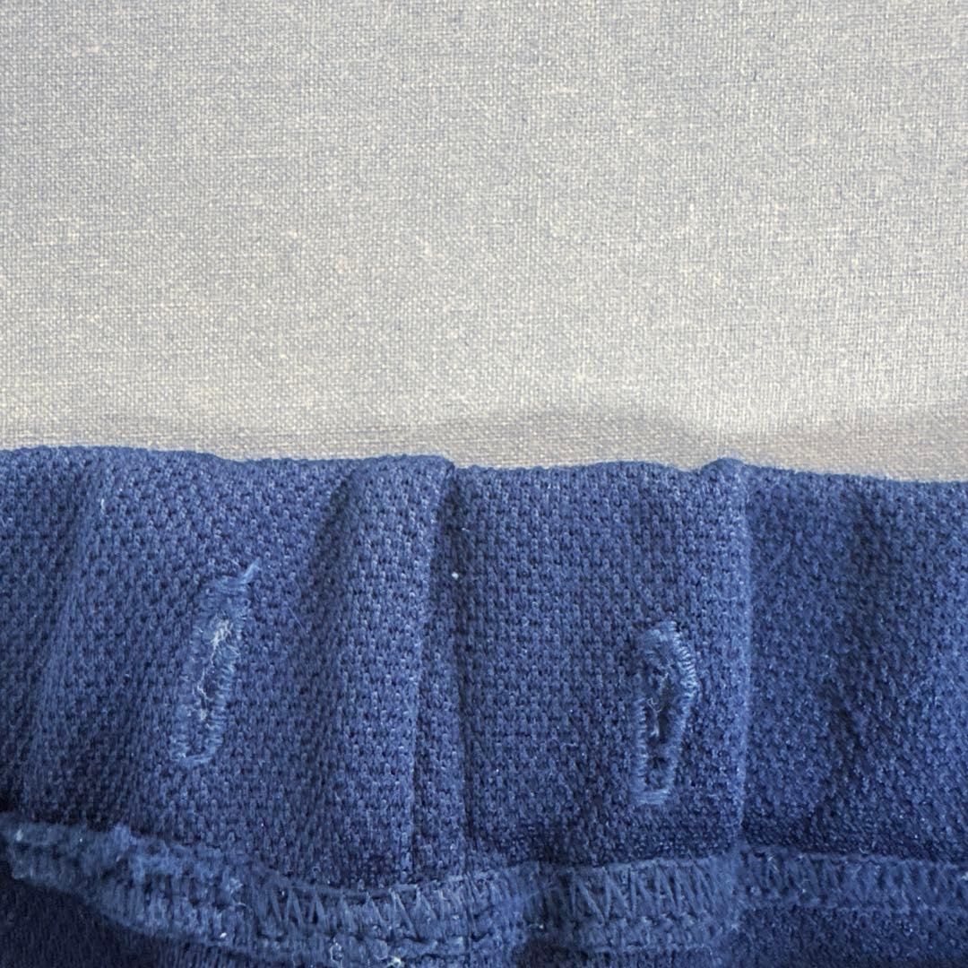 adidas アディダス 80s デサント製 ヴィンテージ ネイビー　ジャージ