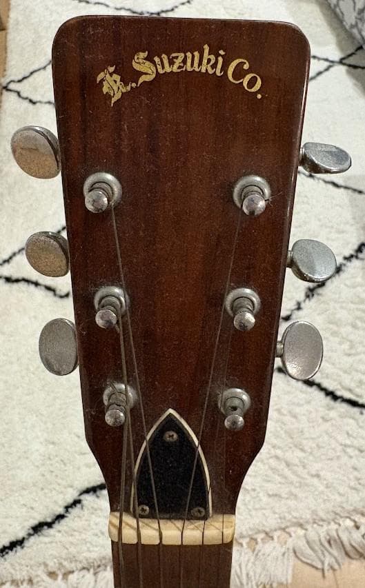 木曽鈴木 K. Suzuki FR-120 アコースティックギター ビンテージ