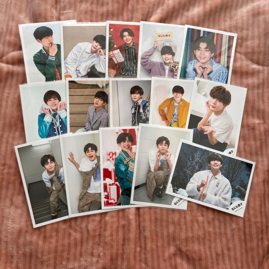 なにわ男子　長尾謙杜　公式写真　ジャニショ　ファミクラ　262枚セット