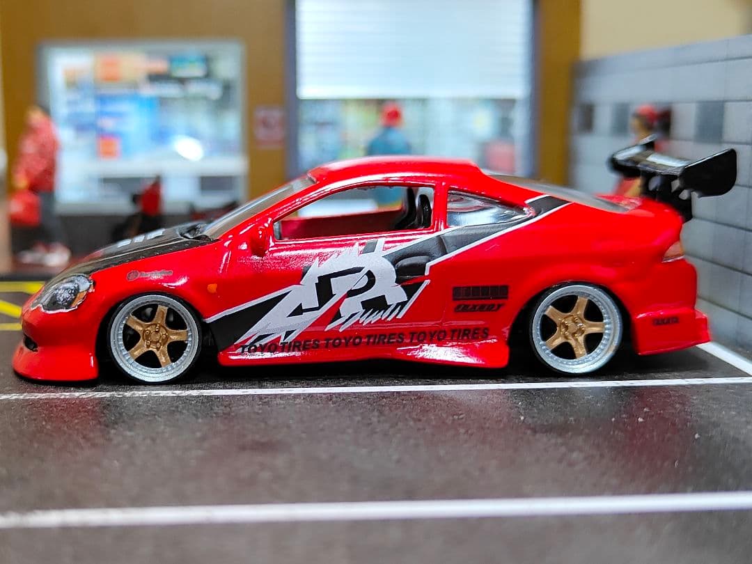ホットウィールカスタム ホンダ インテグラ CD5 ワイスピ仕様 レアトミカ改造
