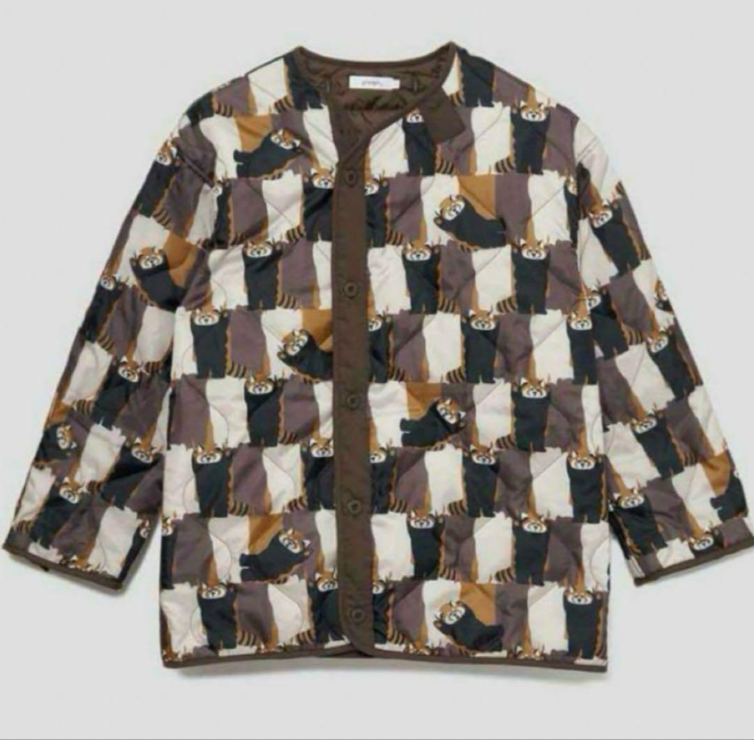 完売品　グラニフ モッズコート IKAKU レッサーパンダ 3way S 刺繍