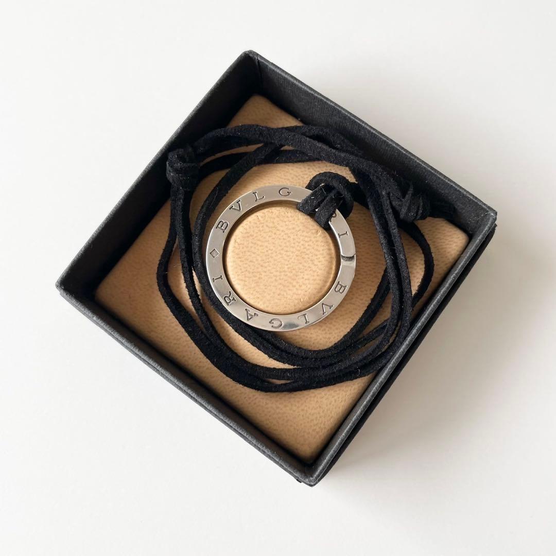 【新品・保管品】紐付き BVLGARI ブルガリ・ブルガリ キーリング