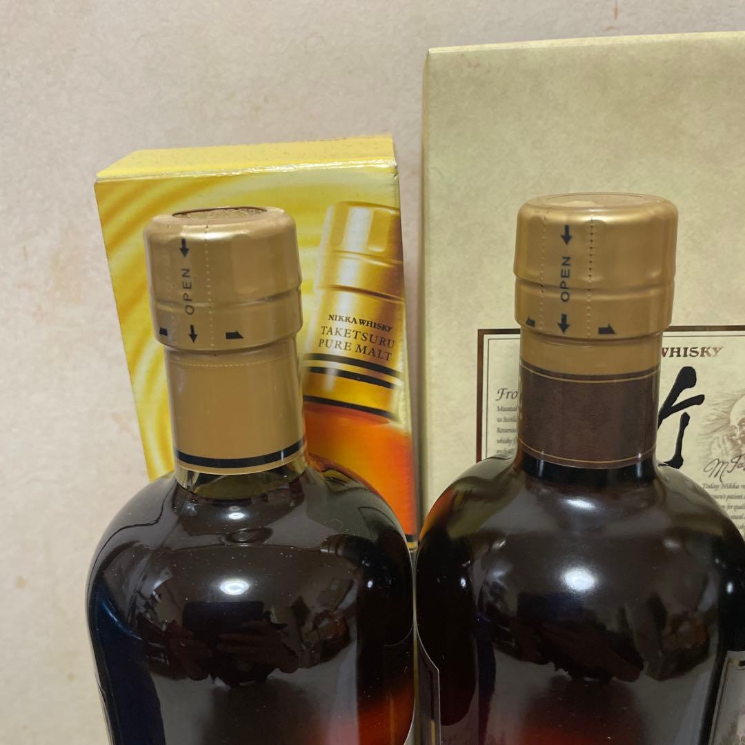 竹鶴ウイスキーピュアモルト普通です 12年17年 21年 4本セット