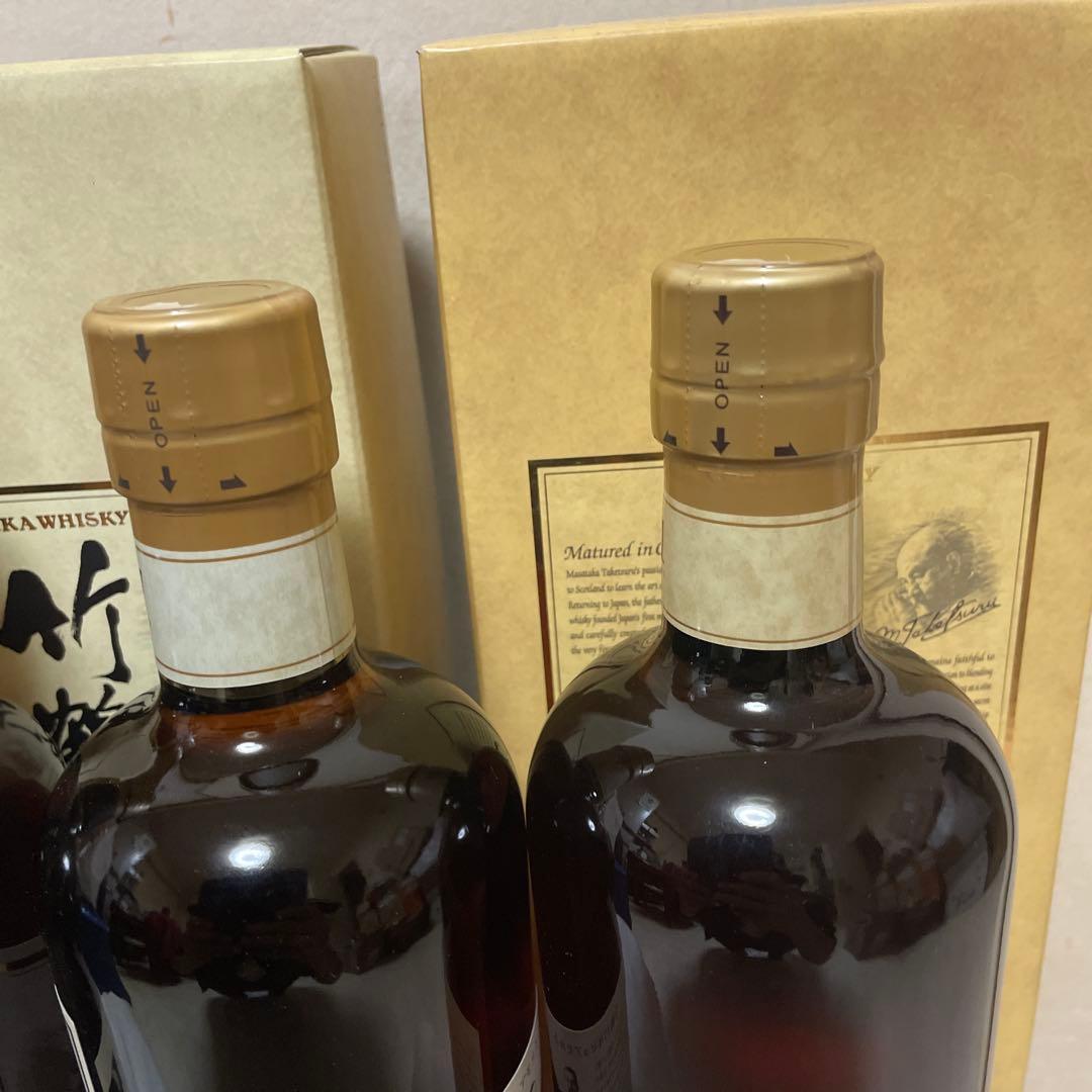 竹鶴ウイスキーピュアモルト普通です 12年17年 21年 4本セット